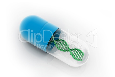 Dna in capsule