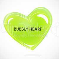 bubbly heart