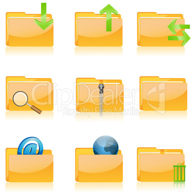 various file icons