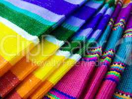Colorful Mexican Blankets