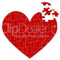 heart jigsaw puzzle