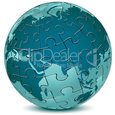 earth jigsaw puzzle