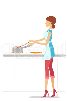 female cook