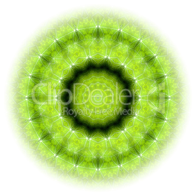 Mandala - Grüne Hoffnung 02