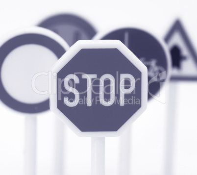 STOP Schild - Traffic Signs