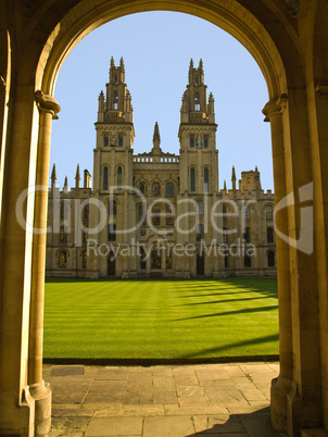 All Soul's College - Oxford University - UK