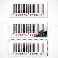 barcode with rays