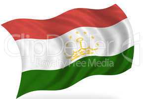 Tajikstan  flag