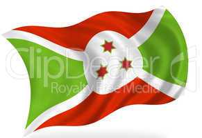 Burundi  flag