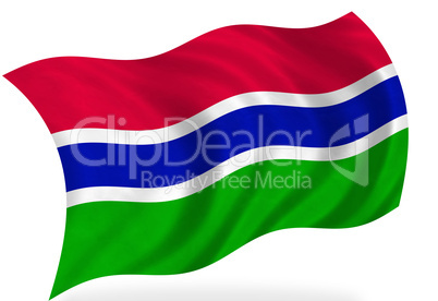 Gambia  flag