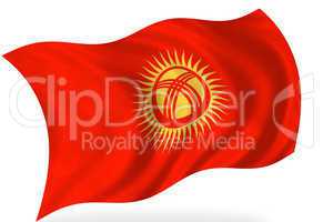 Kirghizia  flag