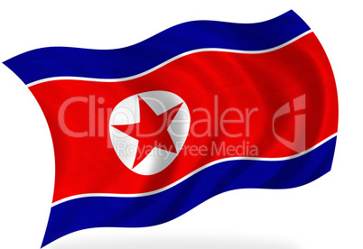 korea- north flag
