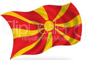 Macedonia  flag