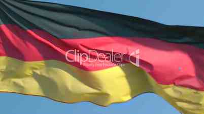 Deutschland Flagge im Wind - Video - German Flag