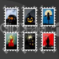 halloween stamps