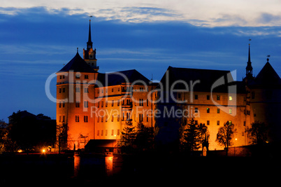 Torgau Burg Nacht - Torgau castle night 01