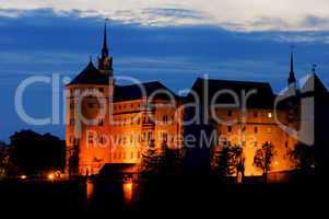 Torgau Burg Nacht - Torgau castle night 01