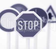 STOP Schild - Traffic Signs