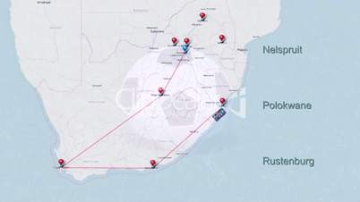 Austragungsorte WM 2010 - Venues South Africa