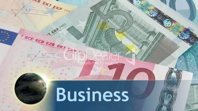 Euros & Business - Economy Concept