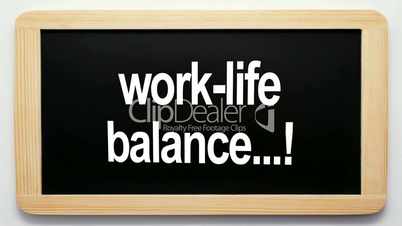 work-life balance...! - Concept Video