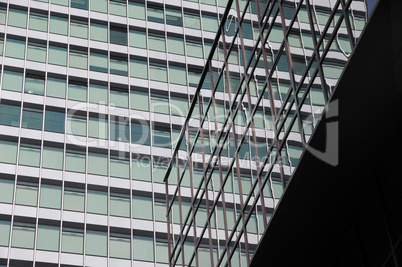 Glasfassade in Frankfurt