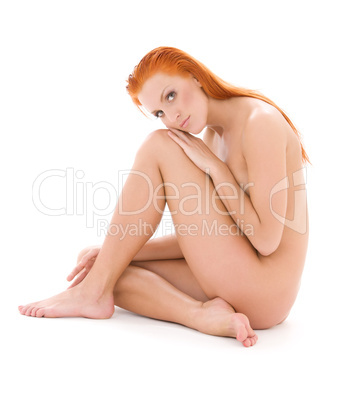 healthy naked redhead