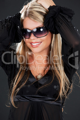 girl in shades