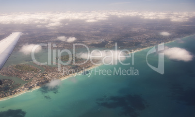 Aerial View of Miami Beach