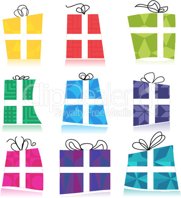 gift with white background