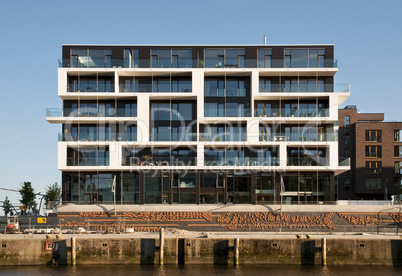 Moderne Architektur in der Hafencity Hamburg
