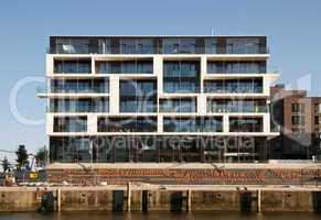 Moderne Architektur in der Hafencity Hamburg