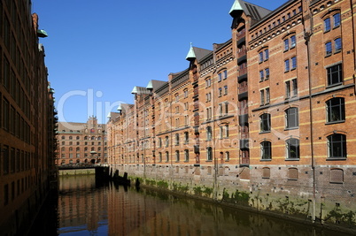 Die Hamburger Speicherstadt