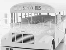 school bus a set one