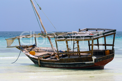 Zanzibar, Nungwi: boat