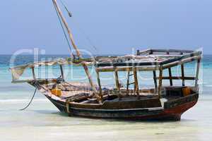 Zanzibar, Nungwi: boat