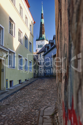 Old street in Tallinn