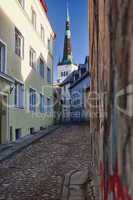 Old street in Tallinn