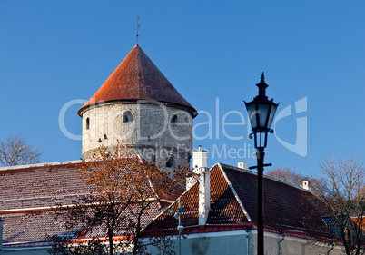 Town wall tower in Tallinn