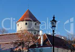 Town wall tower in Tallinn