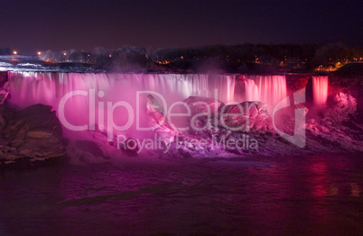 Niagara falls winter