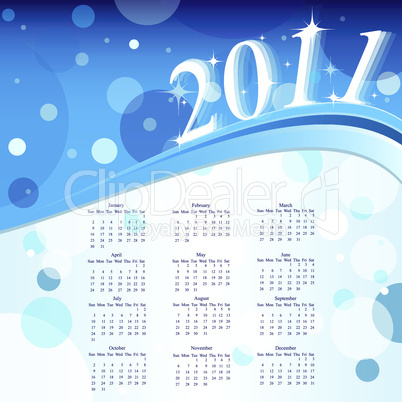 2011 Calendar