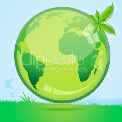 recycle globe