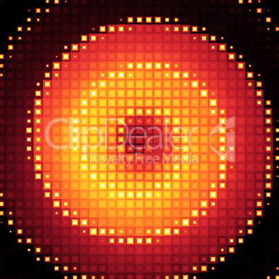 Fire Dot Matrix Background: Lizenzfreie Bilder und Fotos