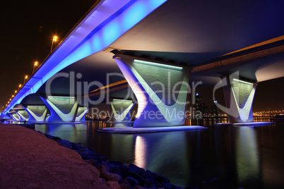 Al Garhoud Bridge in Dubai