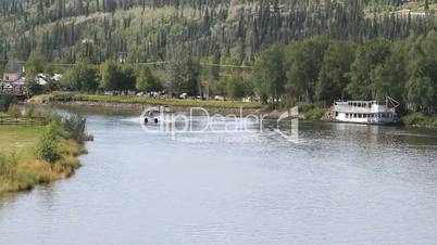 Airplane float takeoff from river P HD 1482