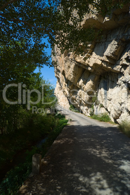 Fels in Castellane, Frankreich - Rock in Castellane, France