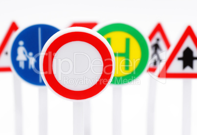 Verkehrs-Schilder - Colorful Traffic Signs
