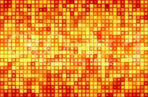 Fire Dot Matrix Background 03
