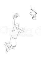 basket ball player